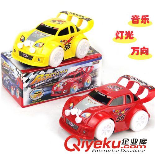 電動(dòng)玩具 超炫萬(wàn)向賽車 發(fā)光音樂(lè)玩具車 帶萬(wàn)向輪