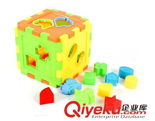 拆裝玩具 可愛(ài)10形狀 智力箱 小手小腦一起動(dòng) 認(rèn)知方塊積木熱銷玩具原始圖片3