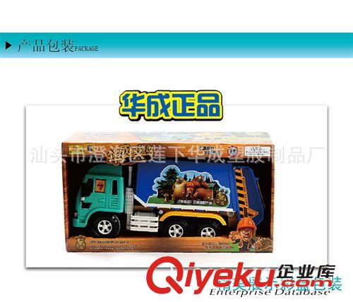 車模型 華成玩具0336A工程車遙控挖掘機正版熊出沒授權玩具批發原始圖片3
