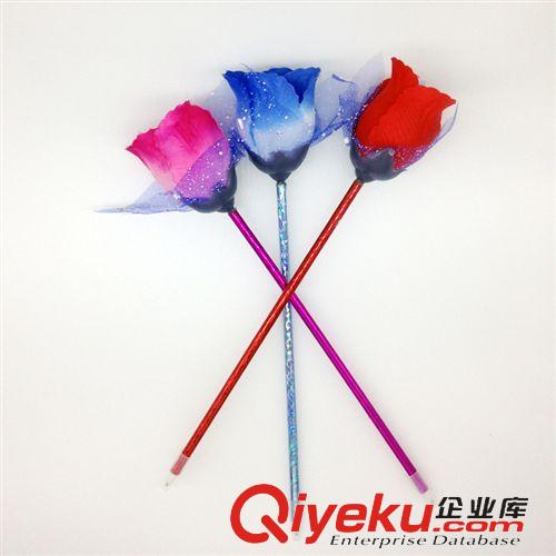 文具用品 玫瑰花圓珠筆批發(fā)日韓+筆小學(xué)生禮品實用獎品 實用創(chuàng)意送女生禮物