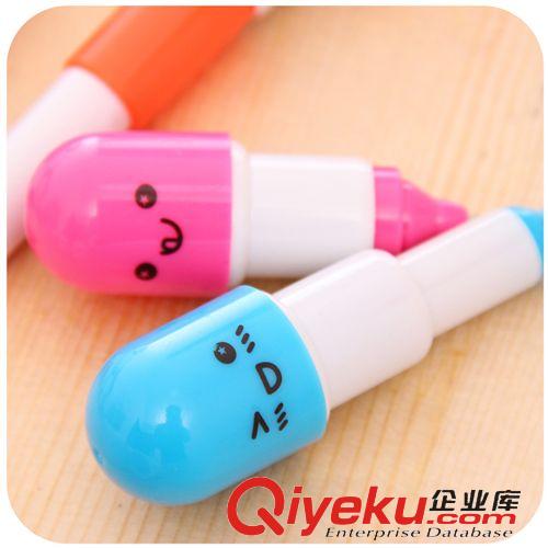 文具用品 個(gè)性表情膠囊藥丸筆批發(fā)創(chuàng)意圓珠筆韓國(guó)可愛(ài)卡通筆學(xué)生獎(jiǎng)品文具