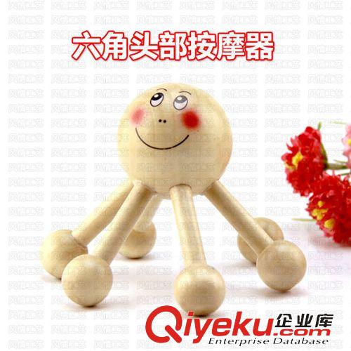 竹木健康am 供應(yīng)批發(fā),木質(zhì)按摩器 木質(zhì)六角頭部按摩器 可愛小巧 方便好用頭摩原始圖片2