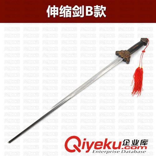 精美刀槍劍棍 廠家直銷廟會(huì)工藝品 批發(fā)伸縮劍(B) 武術(shù)用品 演戲道具 未開刃