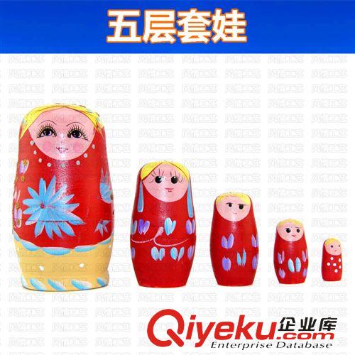 唯美木偶娃娃 供應俄羅斯娃娃 木質俄羅斯五層套娃  旅游工藝品俄羅斯工藝品原始圖片2