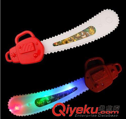兒童玩具 廠家直銷光頭強發光電鋸  地攤熱銷玩具 兒童發光玩具批發原始圖片2