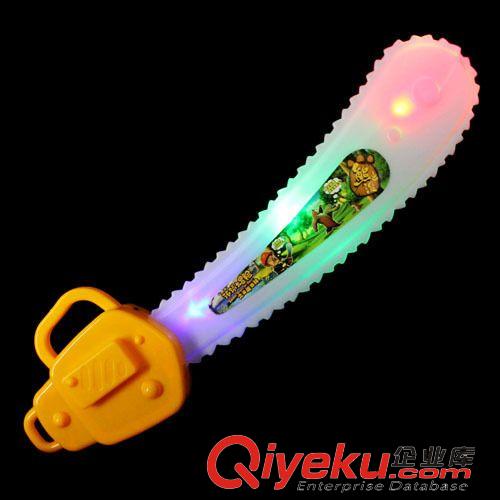 兒童玩具 廠家直銷光頭強發光電鋸  地攤熱銷玩具 兒童發光玩具批發原始圖片3