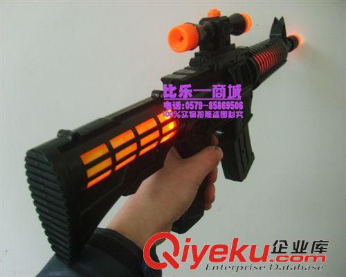 兒童玩具 {zx1}地攤玩具 高質(zhì)量玩具槍/發(fā)光發(fā)聲 兒童沖鋒槍 電動音樂fzq原始圖片2
