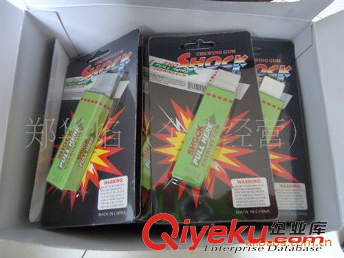 禮品、工藝品 電人口香糖 37g 整人玩具 電人玩具 愚人節用品 電人整人惡搞玩具