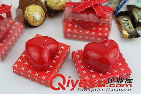 喜慶用品 廠家直銷婚慶用品 喜慶蠟燭 創意心形蠟燭 香味精美工藝蠟燭T原始圖片2