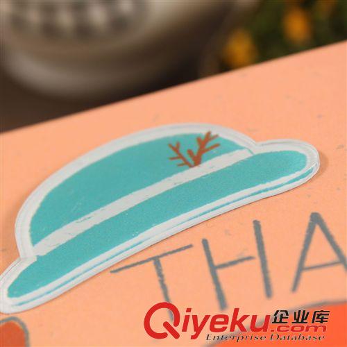 【冬季商品】 批發(fā) 青壹坊 謝謝Gentleman感謝卡 4圖案 TR-AB27472原始圖片2