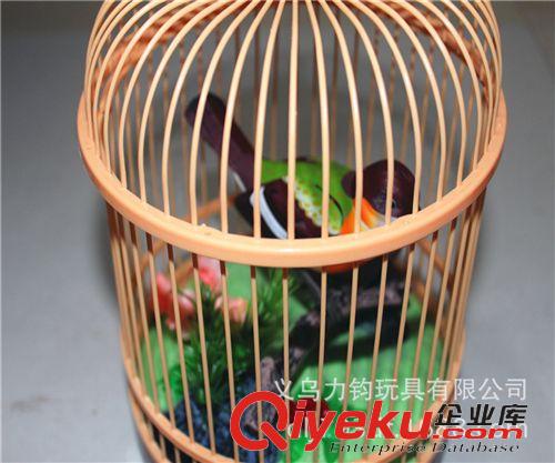 聲控鳥 zp雙鳥聲控鳥旅游工藝品 筆筒擺件