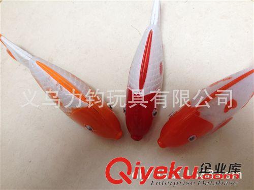 閃光玩具 透明雙燈電動魚 搖擺魚 自由魚 玩具仿真魚（電動燈光 音樂）