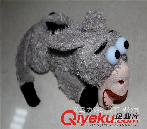 電動(dòng)毛絨玩具 爆笑打滾驢 打滾狗 猴子 打滾動(dòng)物 聲控系列毛絨玩具原始圖片2