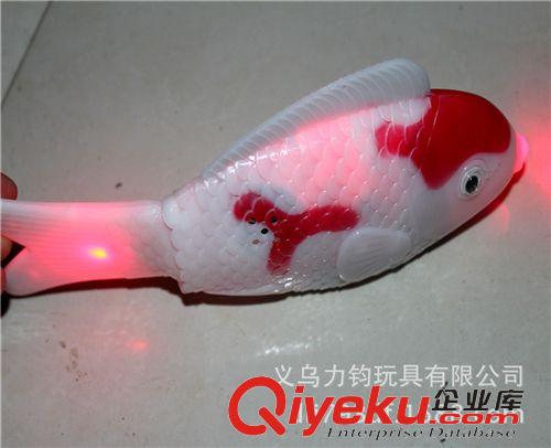 其他玩具 3燈電動(dòng)魚玩具 陸地自由魚 玩具仿真魚 電動(dòng) 燈光 音樂原始圖片3
