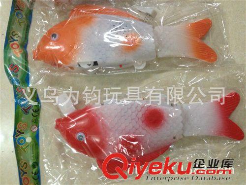 塑膠玩具 小蘋(píng)果陸地電動(dòng)魚(yú) 自由魚(yú) 玩具仿真魚(yú)（電動(dòng)燈光 音樂(lè)）