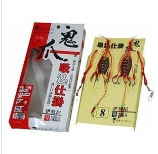 釣魚用具 垂釣用品 伊勢尼釣鉤 釣具 翻板鉤 太郎魚鉤漁具 漁鉤 袋裝 4g