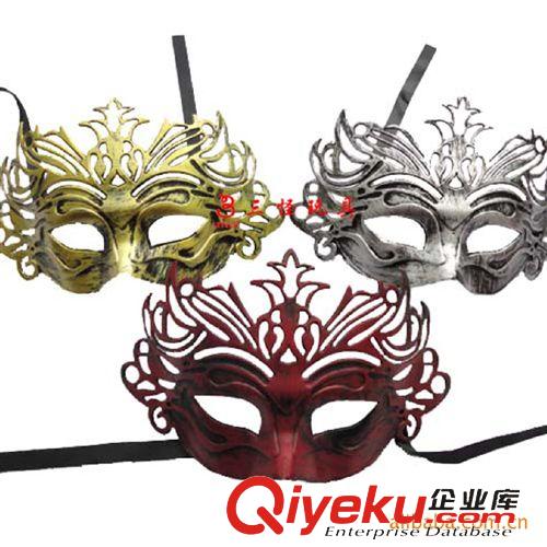 .....wns面具 供應舞會面具 派對面具 wns面具 仿古色花片面具原始圖片2