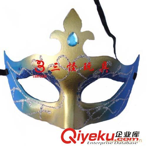 .....wns面具 供應(yīng)舞會(huì)面具批發(fā)　派對(duì)面具　狂歡節(jié)面具　冠狀彩繪面具