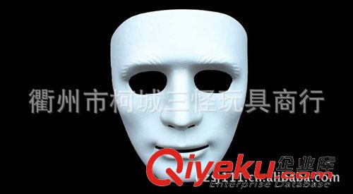 .....wns面具 JabbaWockeeZ鬼步舞面具 白色街舞面具 舞客齊舞表演面具原始圖片3