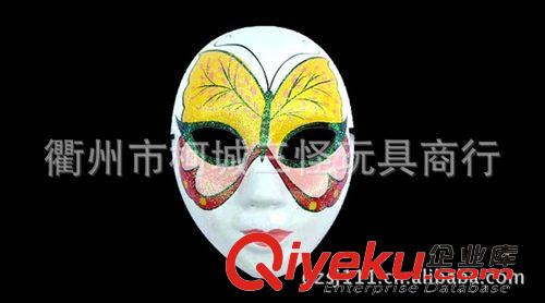 .....紙漿面具 供應舞會面具批發(fā)派對用品圣誕節(jié)面具環(huán)保面具 紙漿蝴蝶彩繪面具原始圖片3