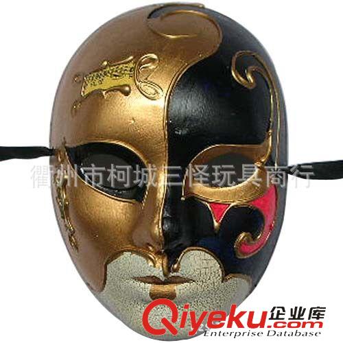 .....紙漿面具 供應(yīng)化妝舞會(huì)面具批發(fā) 派對(duì)面具　裝飾面具 裂紋紙漿面具原始圖片3