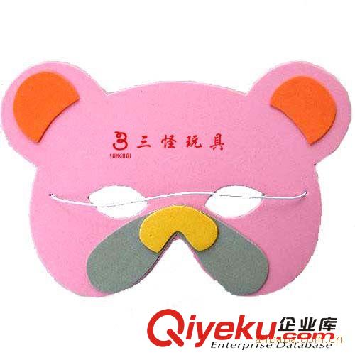 .....其它面具 供應舞會面具 表演面具 卡通面具 兒童表演面具 EVA動物面具原始圖片2