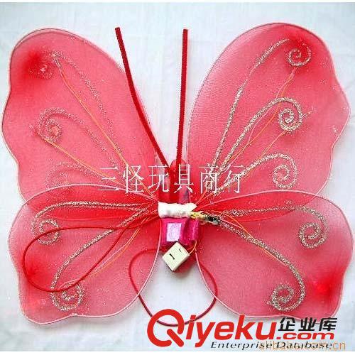 翅膀 供應舞會用品 表演翅膀 發光蝴蝶翅膀原始圖片3