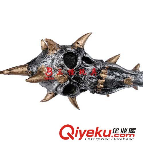 .....武器系列 供應(yīng)鬼節(jié)用品  酒吧迪吧萬(wàn)圣節(jié)道具 恐怖惡搞玩具 仿真鬼頭棒批發(fā)原始圖片3