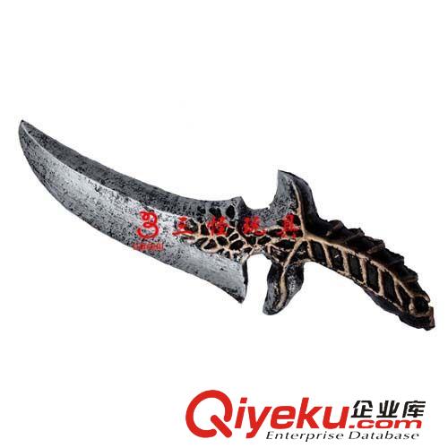 .....武器系列 萬圣節(jié)道具 鬼節(jié)道具 表演道具 舞臺(tái)道具 電影道具 橡膠仿真匕首原始圖片3