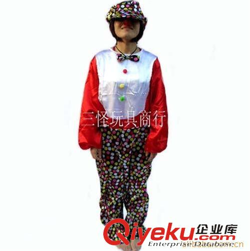 小丑系列 供應(yīng)演出服裝　狂歡節(jié)服裝　成人小丑服裝　舞臺服裝　成人小丑衣