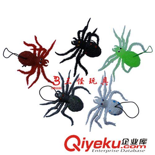 整人,恐怖,搞笑 供應萬圣節鬼節用品整人玩具 酒吧迪吧鬼屋布場裝飾道具 夜光蜘蛛原始圖片3