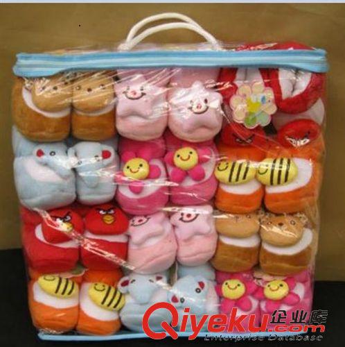 2月新品 冬季動物頭毛絨加厚嬰兒棉靴 寶寶后系帶夾棉軟底保暖棉鞋原始圖片3