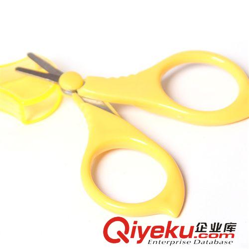 寶寶安全用品 袋鼠寶寶zp 嬰幼兒安全指甲剪刀 兒童剪指甲專用小剪刀原始圖片3