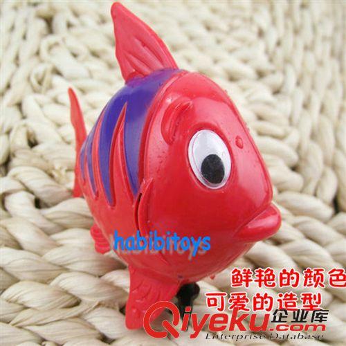 嬰幼兒玩具 寶寶上鏈洗澡可愛動物游水玩具  嬰兒塑料發條動物戲水玩具原始圖片3