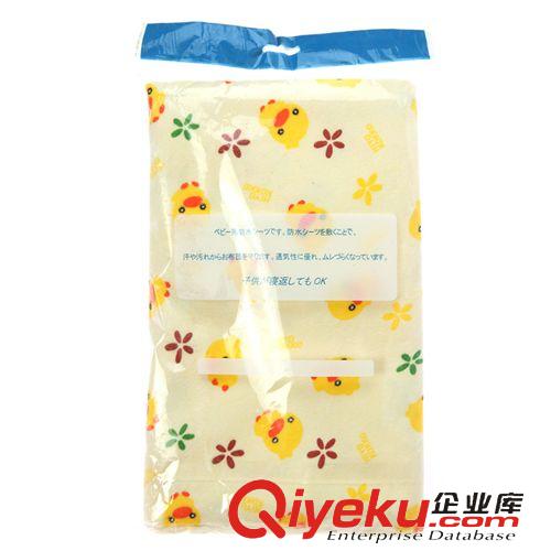 尿墊 尿布 尿褲 西松屋  黃色小號防水純棉透氣嬰兒推車隔尿墊 寶寶隔尿墊 40*50原始圖片3