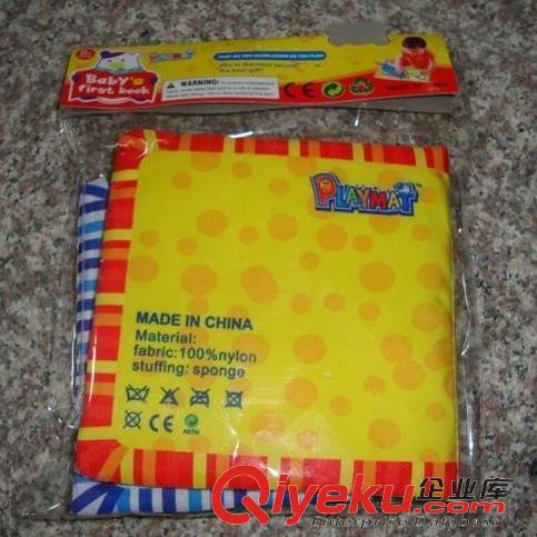 早教 啟蒙 益智 教育 嬰幼兒動物圖案彩色布書 寶寶{dy}本書早教益智拉拉布書手掌書原始圖片3