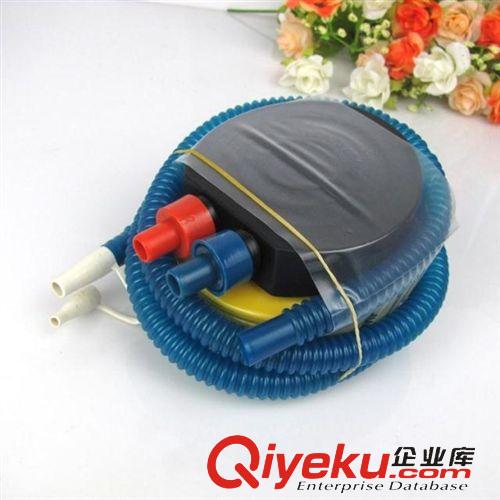 游泳 洗澡 理發(fā) 小號迷你塑膠腳踏打氣筒 便攜簡易腳踩游泳池脖圈氣球充氣筒原始圖片3