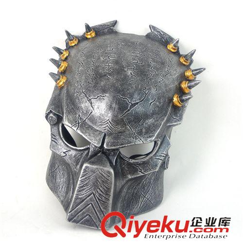 面具類 珍藏版電影主題精品樹脂 鐵血戰士 avpr 獨狼面具 鐵血面具380g原始圖片3