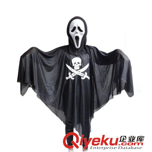 萬圣節(jié)服裝 萬圣節(jié)廠家化妝舞會服裝 海盜鬼衣 成人 兒童 鐮刀鬼衣服