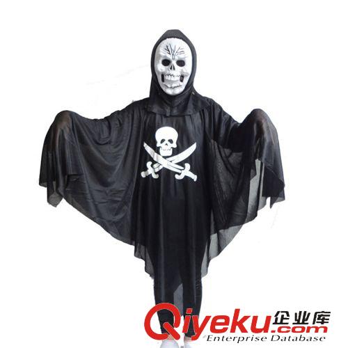 萬圣節(jié)服裝 萬圣節(jié)廠家化妝舞會服裝 海盜鬼衣 成人 兒童 鐮刀鬼衣服原始圖片2