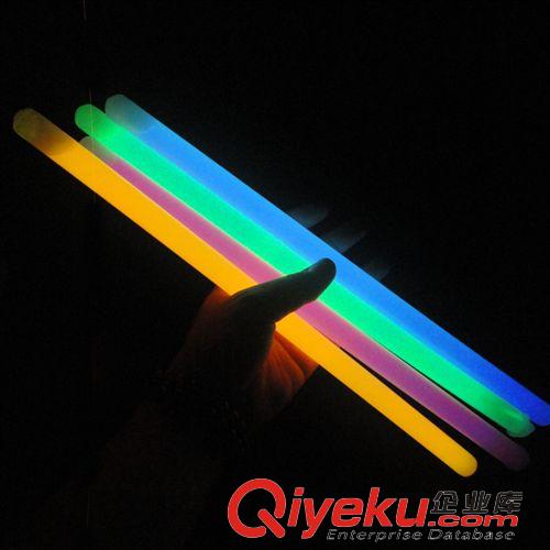 兒童玩具 大號30cm液體熒光棒 熒光直棒 發光棒 ktv演唱會用品25g原始圖片2