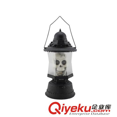 夜燈系列 萬圣節(jié)廠家道具 鬼屋道具 鬼怪電動搞笑玩具 電動鬼叫大鬼燈325g原始圖片3