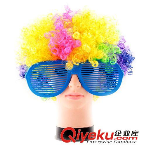 新奇玩具 愚人節(jié)惡搞整人玩具搞怪眼鏡 球迷眼鏡 超大搞笑 百葉窗眼鏡原始圖片3
