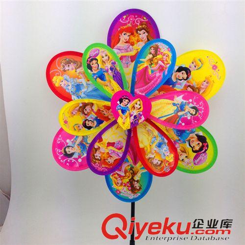 每月上新款 廠家批發(fā) 雙層卡通塑料風(fēng)車 小魔仙款玩具風(fēng)車 義烏傳統(tǒng)風(fēng)車