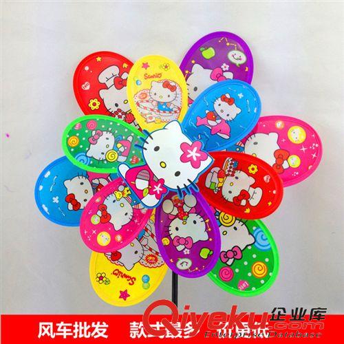 風(fēng)車 廠家批發(fā) 22CM花PVC風(fēng)車 兒童玩具小風(fēng)車風(fēng)車 公園地?cái)偀徜N