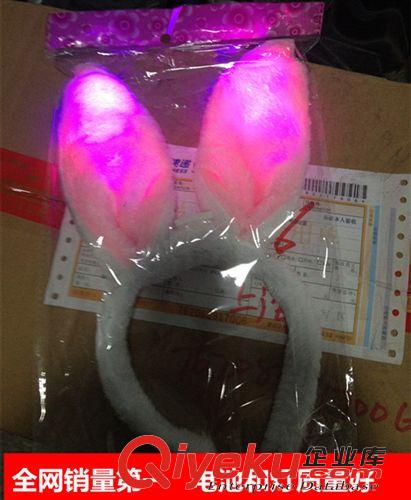 發箍 廠家批發 小號圓點米妮米奇發箍 色丁布發光蝴蝶結發箍 可混批！