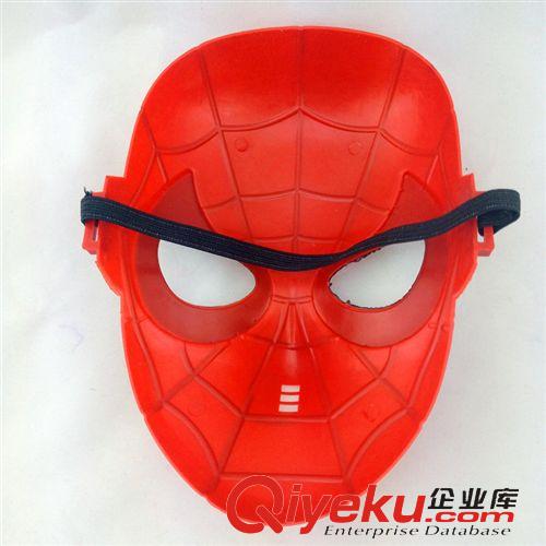 舞會面具 廠家批發 HM-002 圣誕節表演用品卡通面具 加厚塑料蜘蛛俠面具原始圖片3