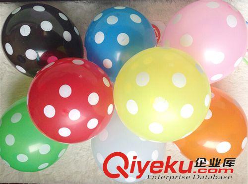 氣球類 婚禮生日派對拍照氣球糖果色圓點波點氣球/加厚優質氣球批發原始圖片2