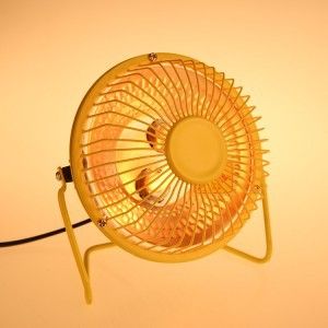 暖風(fēng)機(jī) 4寸迷你鐵藝小太陽(yáng)取暖機(jī) 電熱360度旋轉(zhuǎn)便攜辦公家用節(jié)能升溫快原始圖片2