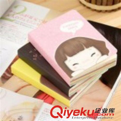 筆記本、記事本 批發(fā)供應(yīng) 可愛(ài)輕松熊 清新糖果色A6迷你日記本記事小本子